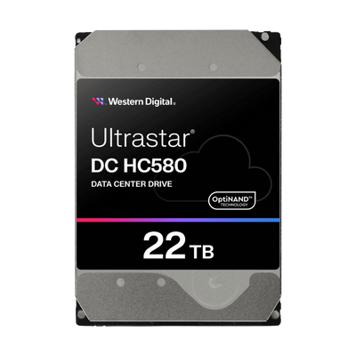Western Digital Ultrastar DC HC580 disco rigido interno 22 TB 7200 Giri/min 512 MB 3.5" SATA [0F62785]