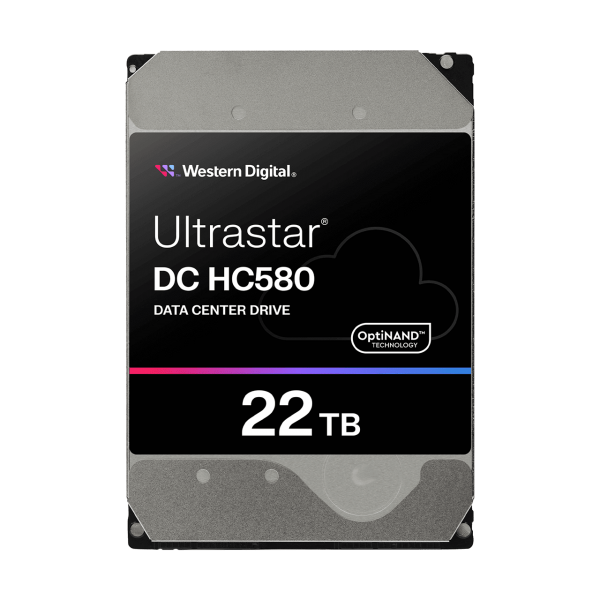 Western Digital Ultrastar DC HC580 disco rigido interno 22 TB 7200 Giri/min 512 MB 3.5" SATA [0F62785]