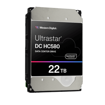 Western Digital Ultrastar DC HC580 disco rigido interno 22 TB 7200 Giri/min 512 MB 3.5" SATA [0F62785]