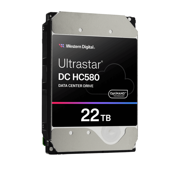 Western Digital Ultrastar DC HC580 disco rigido interno 22 TB 7200 Giri/min 512 MB 3.5" SATA [0F62785]