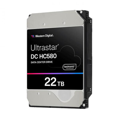 Western Digital Ultrastar DC HC580 disco rigido interno 22 TB 7200 Giri/min 512 MB 3.5" SATA [0F62785]