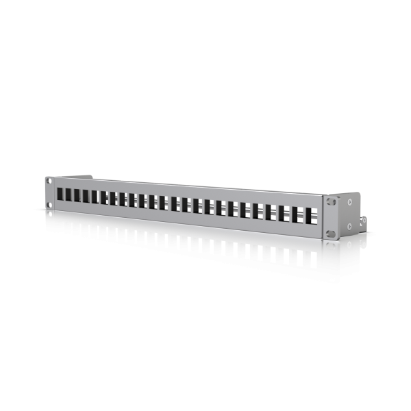 Ubiquiti - UACC-Rack-Panel-Patch-Blank-24 - 24-Port Blank Keystone Patch Panel [UACC-Rack-Panel-Patch-Blank-24]