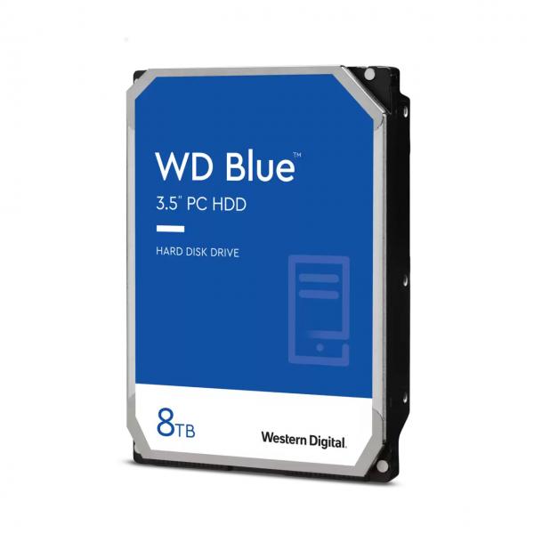 WESTERN DIGITAL HDD INTERNO BLUE 8TB 3.5 256MB CACHE [WD80EAAZ]