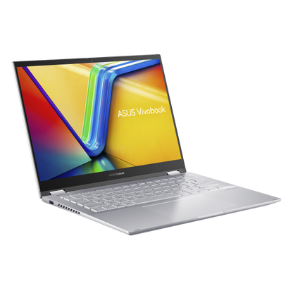 ASUS Vivobook S 14 Flip TP3402VA-LZ326W Intel Core i3 i3-1315U Ibrido (2 in 1) 35,6 cm (14") Touch screen WUXGA 8 GB DDR4-SDRAM 512 GB SSD Wi-Fi 6E (802.11ax) Windows 11 Home Argento [90NB10W2-M00CE0]