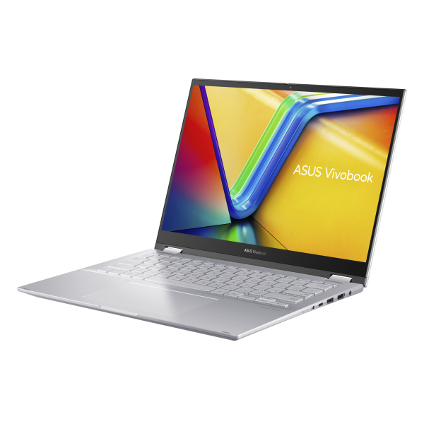 ASUS Vivobook S 14 Flip TP3402VA-LZ326W Intel Core i3 i3-1315U Ibrido (2 in 1) 35,6 cm (14") Touch screen WUXGA 8 GB DDR4-SDRAM 512 GB SSD Wi-Fi 6E (802.11ax) Windows 11 Home Argento [90NB10W2-M00CE0]
