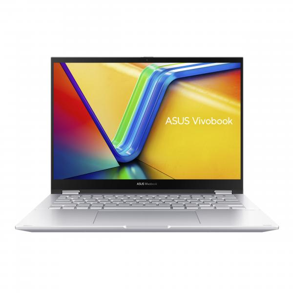 ASUS Vivobook S 14 Flip TP3402VA-LZ326W Intel Core i3 i3-1315U Ibrido (2 in 1) 35,6 cm (14") Touch screen WUXGA 8 GB DDR4-SDRAM 512 GB SSD Wi-Fi 6E (802.11ax) Windows 11 Home Argento [90NB10W2-M00CE0]