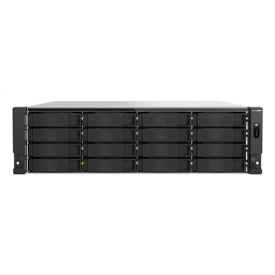 QNAP TS-H1677AXU-RP Server di archiviazione Armadio (3U) AMD Ryzen 7 7745 32 GB DDR5 0 TB QNAP QTS Nero, Grigio [TS-H1677AXU-RP-R7-32G]
