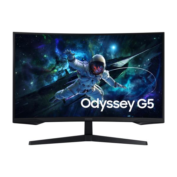 Samsung Monitor Gaming Odyssey G5 - G55C da 32'' QHD Curvo [LS32CG552EUXEN]