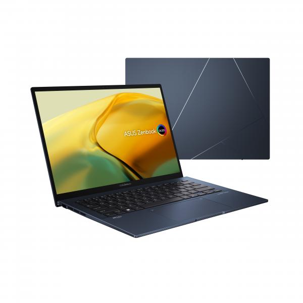 ASUS Zenbook 14 OLED UX3402VA-KM559W Intel Core i7 i7-13700H Computer portatile 35,6 cm (14") 2.8K 16 GB LPDDR5-SDRAM 512 GB SSD Wi-Fi 6E (802.11ax) Windows 11 Home Blu [90NB10G1-M00VW0]