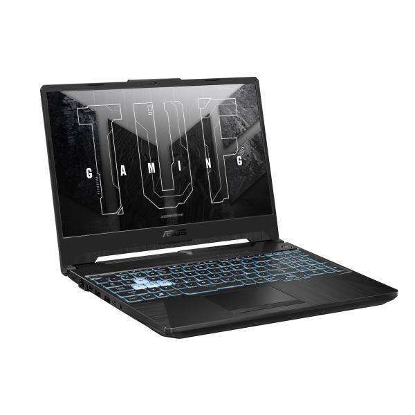 ASUS TUF Gaming A15 FA506NC-HN001W AMD Ryzen 5 7535HS Computer portatile 39,6 cm (15.6") Full HD 16 GB DDR5-SDRAM 512 GB SSD NVIDIA GeForce RTX 3050 Wi-Fi 6 (802.11ax) Windows 11 Home Nero [90NR0JF7-M00410]