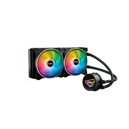 ADATA XPG DISSIPATORE CPU ACQUA LEVANTE X 240 ARGB BLACK RGB MIRROR PUMP HEAD [ADLEVANTEX240BKCWW]