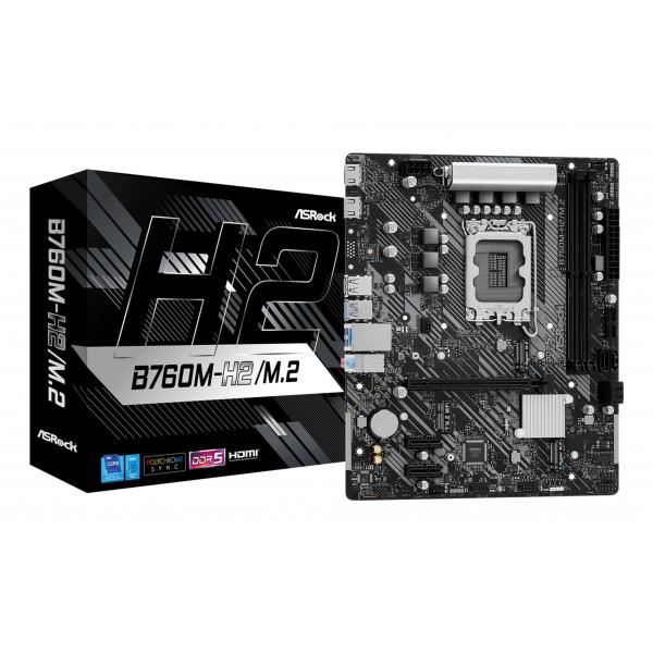 ASROCK MB INTEL B760/2DDR5 [B760M-H2/M.2]