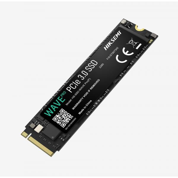 HIKVISION HIKSEMI SSD INTERNO M.2 2280 512GB PCIe 3.0 NVMe READ:3500MB/S-WRITE:1800MB/S [HS-SSD-WAVE PRO 512G]