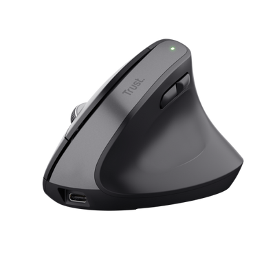 TRUST MOUSE ERGONOMICO WIRELESS, BAYO+ [25146]