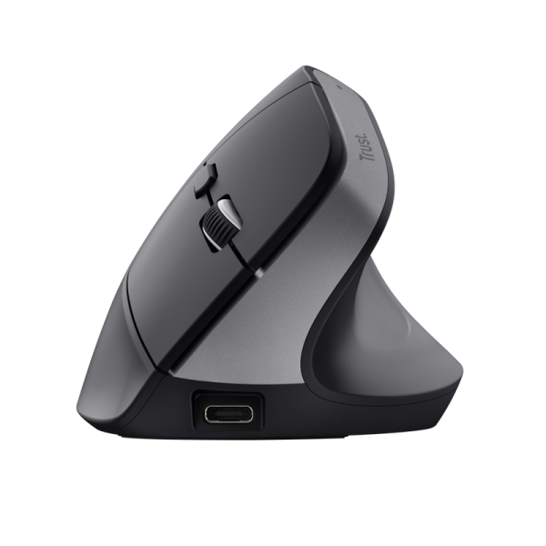 TRUST MOUSE ERGONOMICO WIRELESS, BAYO+ [25146]