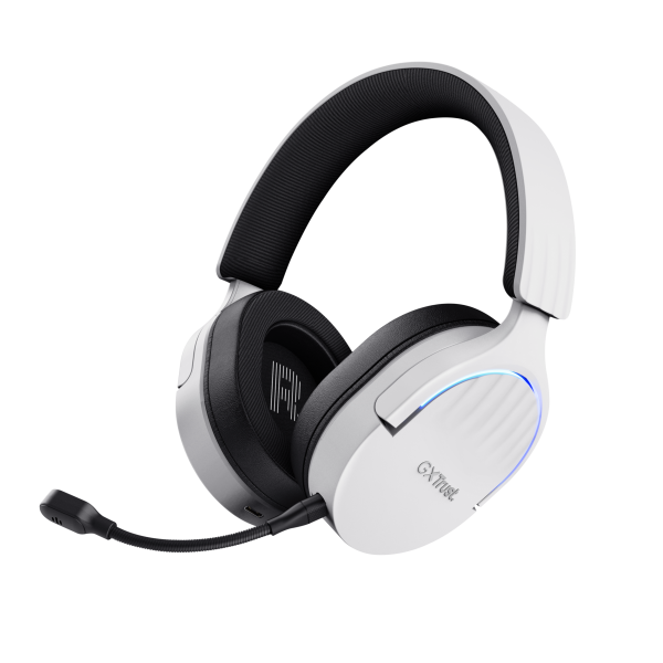TRUST CUFFIE GXT491W FAYZO WIRELESS BIANCO [25304]
