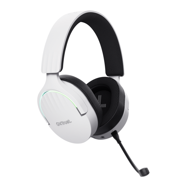 TRUST CUFFIE GXT491W FAYZO WIRELESS BIANCO [25304]
