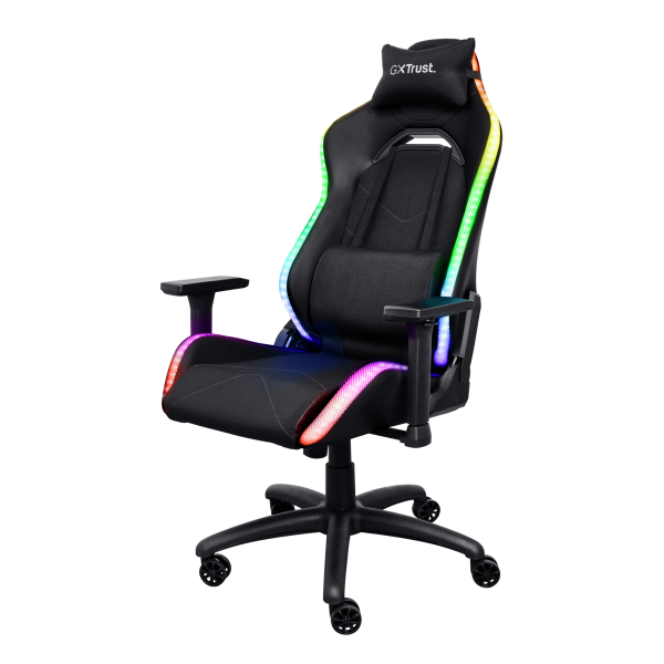 TRUST SEDIA GAMING GXT719 RUYA RGB, NERO [25185]
