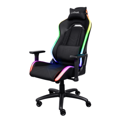 TRUST SEDIA GAMING GXT719 RUYA RGB, NERO [25185]