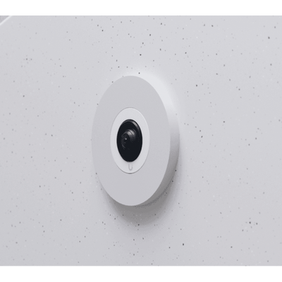 Ubiquiti - UVC-AI-Theta-Pro - UniFi AI Theta system with 4K (8MP) resolution with ultra-wide 360 view, Kit includes (1) AI Theta Hub, (1) Pro 360 Lens, (1) Standard Flush Mount, and (1) Pro Flush Mou [UVC-AI-Theta-Pro]