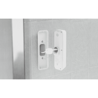 Ubiquiti - UVC-G4 Doorbell Pro PoE Kit-White - UniFi Doorbell with Improved HDR and low-light performance, Programmable welcome display and secondary package-detection camera, 6 m (20 ft) IR night vis [UVC-G4DoorbellProPoEKit-White]