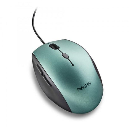 NGS MOUSE ERGONOMICO CON FILO E BOTTONI SILENZIOSI TYPE C ICE [MOTHICE]