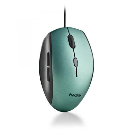 NGS MOUSE ERGONOMICO CON FILO E BOTTONI SILENZIOSI TYPE C ICE [MOTHICE]