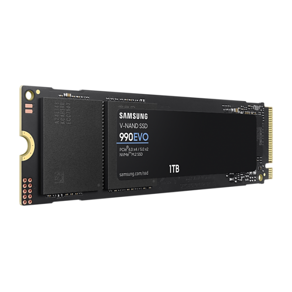 SAMSUNG SSD 990 EVOPCIE GEN 4.0 X 4 NVME 1TB 4200MB S W 5000MB S R [MZ-V9E1T0BW]