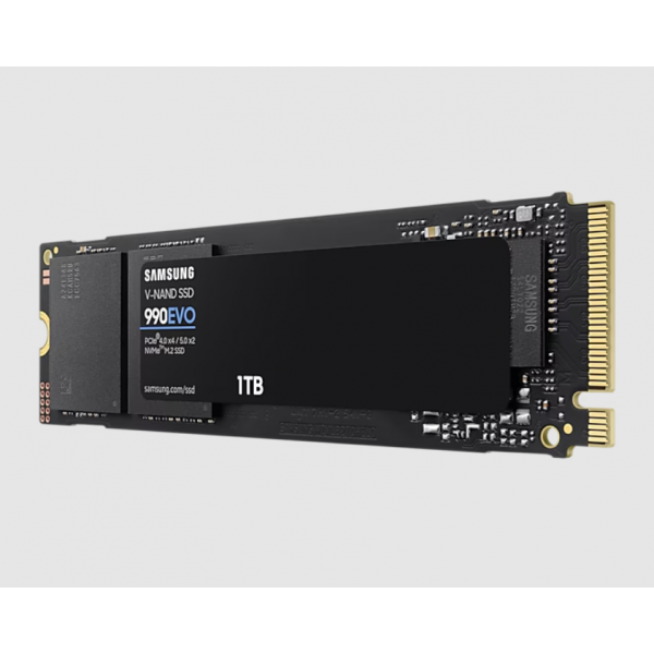 SAMSUNG SSD 990 EVOPCIE GEN 4.0 X 4 NVME 1TB 4200MB S W 5000MB S R [MZ-V9E1T0BW]