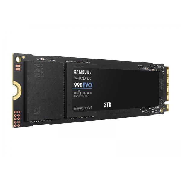 SAMSUNG SSD INTERNO 990 EVO 2TB M.2 2280 PCIE 5.0 X2 NVME [MZ-V9E2T0BW]
