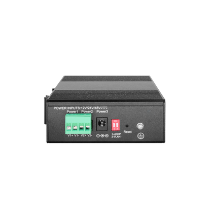 Level One Hilbert 6-Port Industrial Gigabit PoE Smart Lite Switch - 2 x SFP - 4 PoE Outputs - 802.3at/af PoE [IGS-2106P]