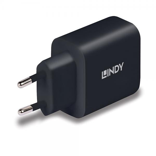 LINDY ALIMENTATORE GAN USB TIPO C, 65W [73426]