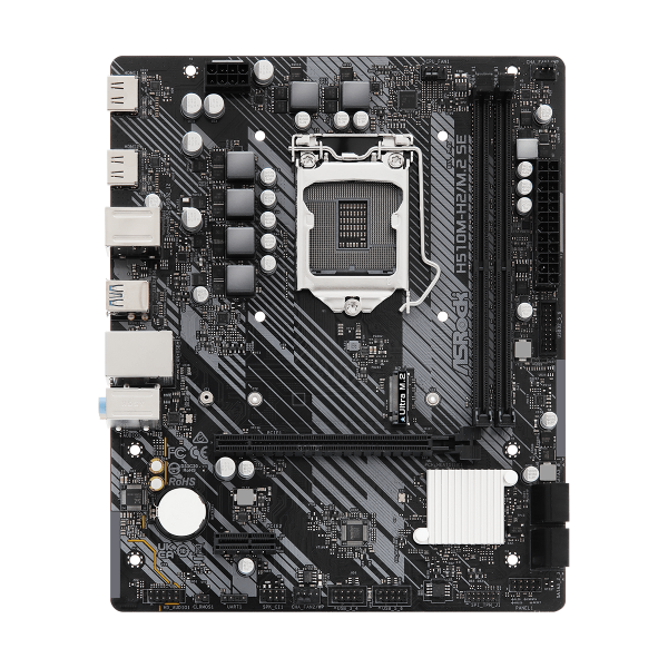 ASROCK MB H510M, H510M-H2/M.2 SE, LGA1200, DDR4, M2, MATX [H510M-H2/M.2 SE]