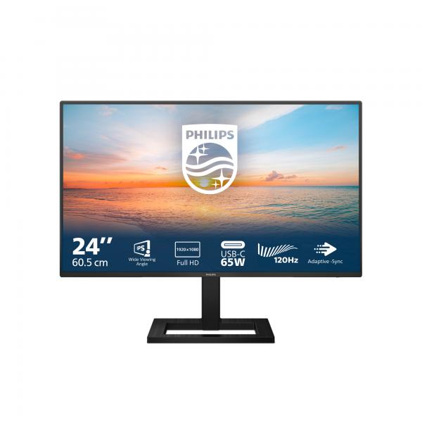 Philips Serie 1000 24E1N1300AE/00 Monitor PC 60,5 cm (23.8") 1920 x 1080 Pixel Full HD LCD Nero [24E1N1300AE/00]
