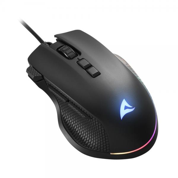 SHARKOON MOUSE 12.800 DPI, 8 PULSANTI, ILLUMINAZIONE RGB [SHARK FORCE 3]