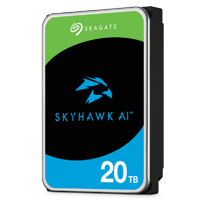 SEAGATE HDD INTERNO SKYHAWK AI 20TB 3,5 SATA 6GBS 512MB CACHE 5YRS WARRANTY [ST20000VE003]