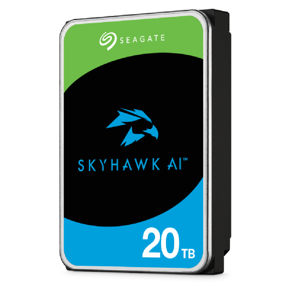 SEAGATE HDD INTERNO SKYHAWK AI 20TB 3,5 SATA 6GBS 512MB CACHE 5YRS WARRANTY [ST20000VE003]