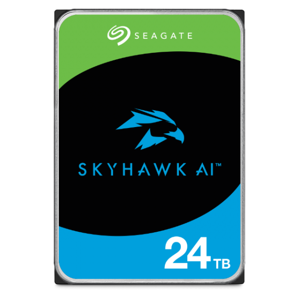 Seagate SkyHawk AI disco rigido interno 24 TB 7200 Giri/min 512 MB 3.5" Serial ATA III [ST24000VE002]