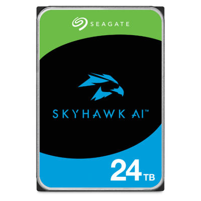 Seagate SkyHawk AI disco rigido interno 24 TB 7200 Giri/min 512 MB 3.5" Serial ATA III [ST24000VE002]
