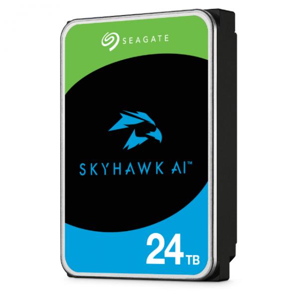 Seagate SkyHawk AI disco rigido interno 24 TB 7200 Giri/min 512 MB 3.5" Serial ATA III [ST24000VE002]