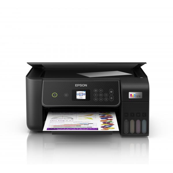 EPSON MULTIFUNZIONE INK A4 COLORE, ECOTANK ET-2870, 33PPM, USB/WIFI, 3 IN 1 [C11CJ66421]