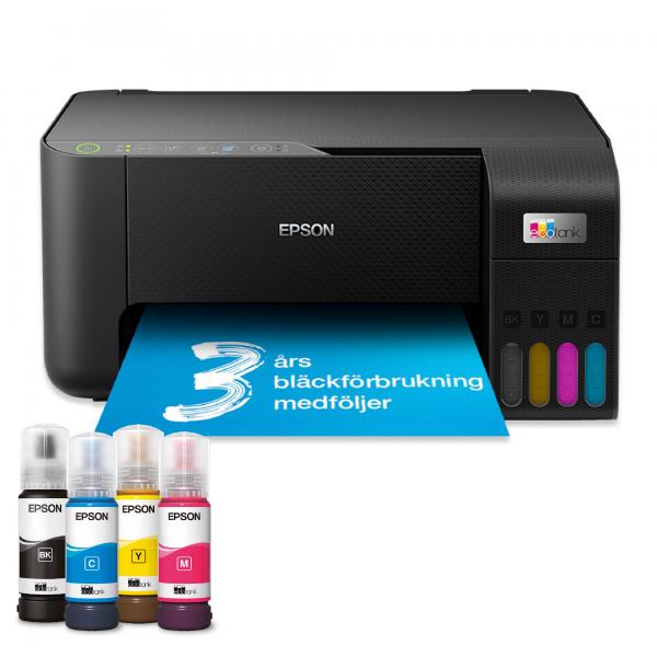 EPSON MULTIFUNZIONE INK A4 COLORE, ECOTANK ET-2860, 33PPM, USB/WIFI, 3 IN 1 [C11CJ67428_S]
