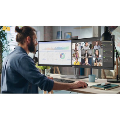Philips 49B2U6900CH/00 Monitor PC 124 cm (48.8") 5120 x 1440 Pixel Dual QHD LCD Nero [49B2U6900CH/00]