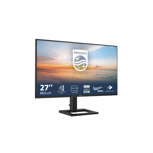 Philips Serie 1000 27E1N1300AE/00 Monitor PC 68,6 cm (27") 1920 x 1080 Pixel Full HD LCD Nero [27E1N1300AE/00]