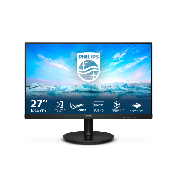 PHILIPS MONITOR 27 LED VA 16:9 FHD 4MS 250 CDM, VGA/HDMI, MULTIMEDIALE [271V8LAB/00]