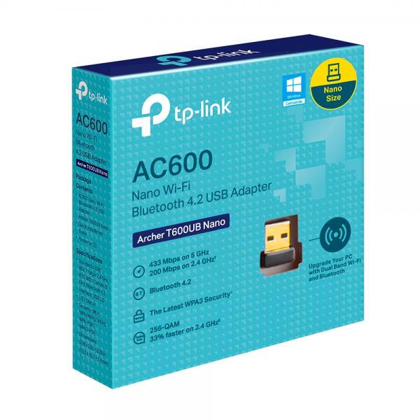 AC600 NANO DUAL BAND WI-FI [ARCHERT600UBNANO]