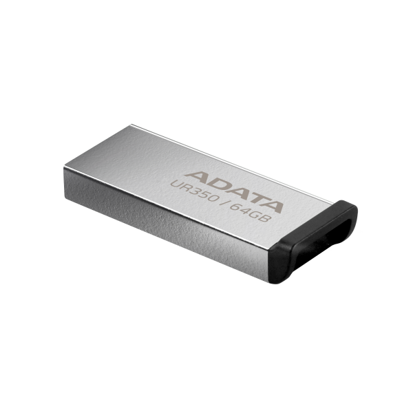 ADATA UR350 unità flash USB 64 GB USB tipo A 3.2 Gen 1 (3.1 Gen 1) Nero [UR350-64G-RSR/BK]