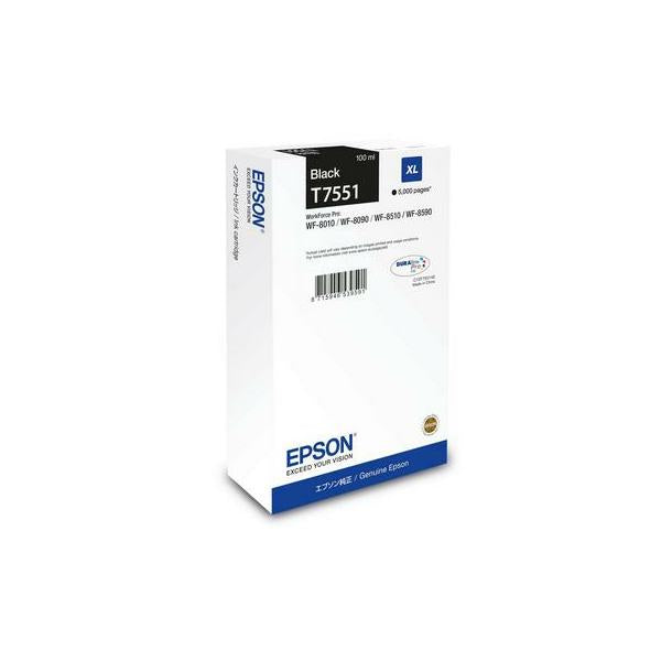 EPSON CART. INK NERO XL PER WF-PRO 80xx/85xx [C13T75514N]
