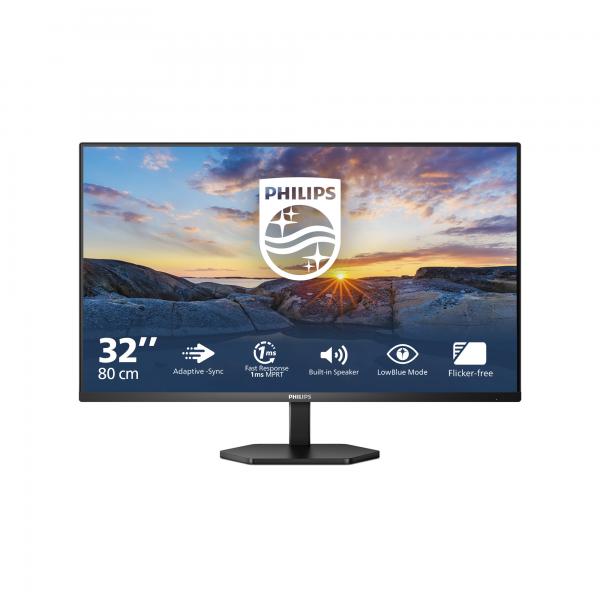 Philips 3000 series 32E1N3100LA/00 Monitor PC 80 cm (31.5") 1920 x 1080 Pixel Full HD LCD Nero [32E1N3100LA/00]