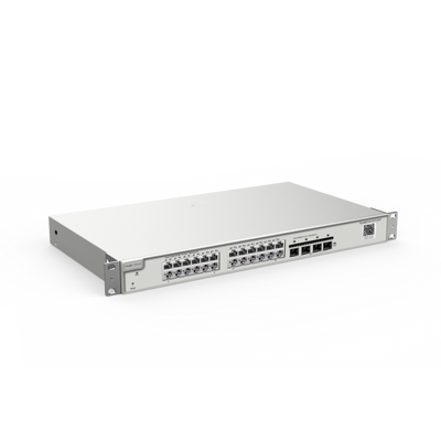REYEE CLOUD SWITCH MANAGED GIGABIT POE L3 24 X GE POE+ 4 X SFP POWER BUDGET 370W [RG-NBS5100-24GT4SFP-]